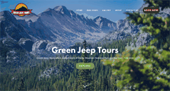 Desktop Screenshot of greenjeeptour.com